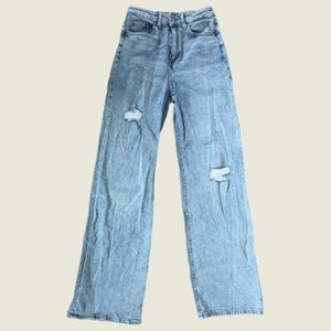H&M Conscious Wide High Jeans size 2
